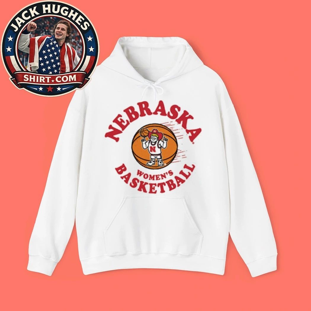 Summit Sportswear Nebraska Cornhuskers White Womens Basketball Herbie Shirt