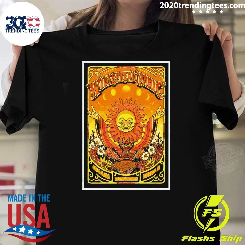 Sun Widespread Panic Red Rocks Shows On June 26-28 2026 Shirt