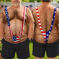 Funny 3D Hairy Body Swimsuit - Personalized Full Print T Shirt