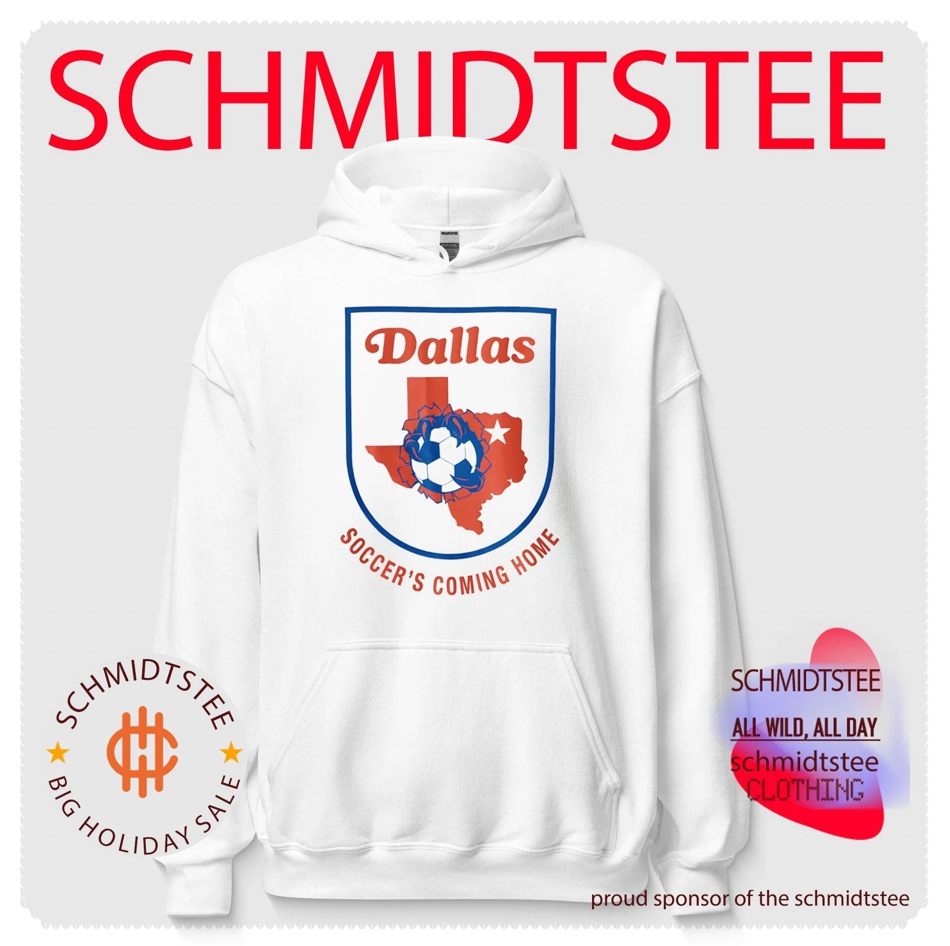 Dallas Road Trip Soccer’s Coming Home Texas soccer shirt