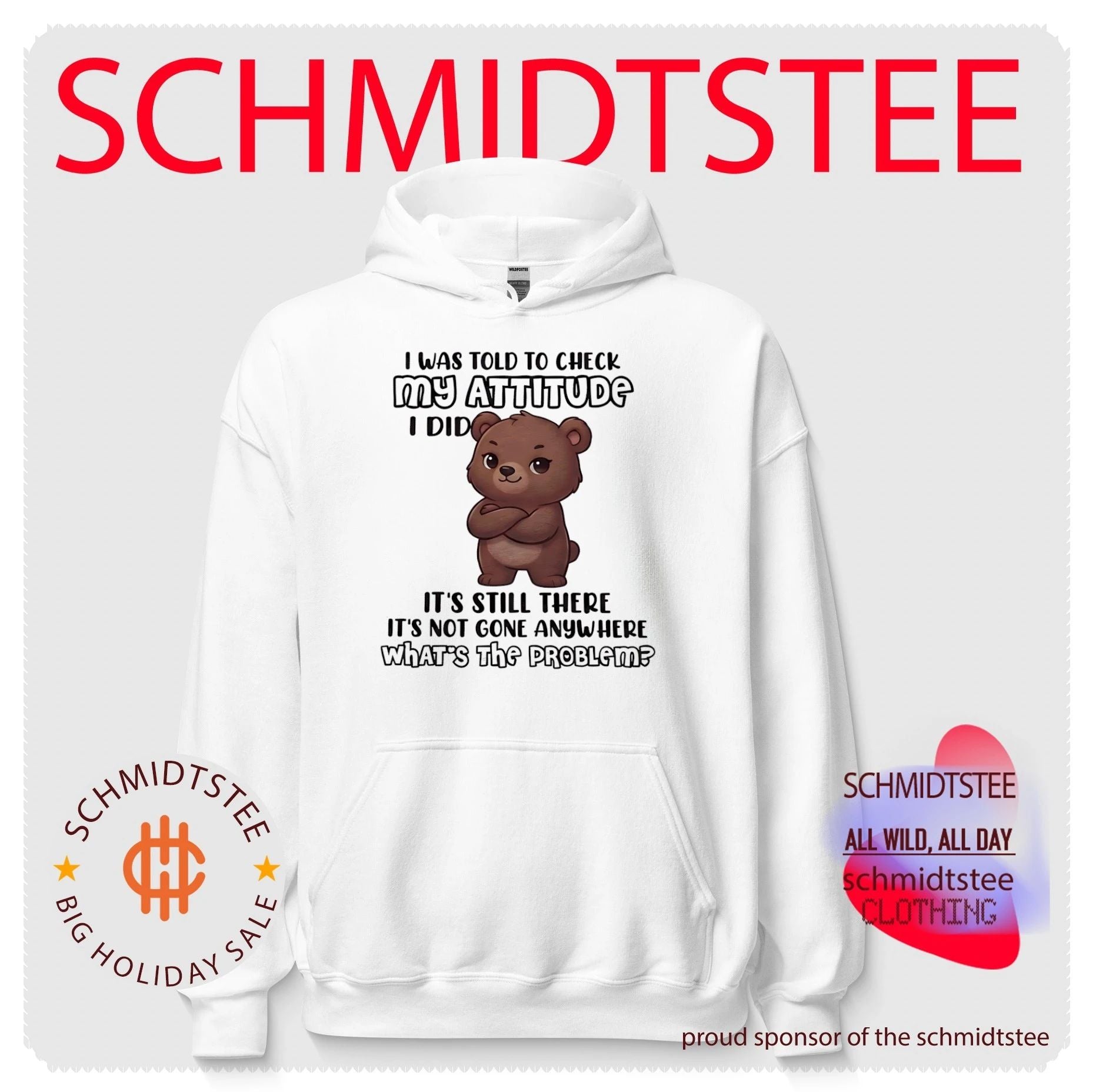 I was told to check my attitude I did it’s still there it’s not gone anywhere what’s the problem shirt