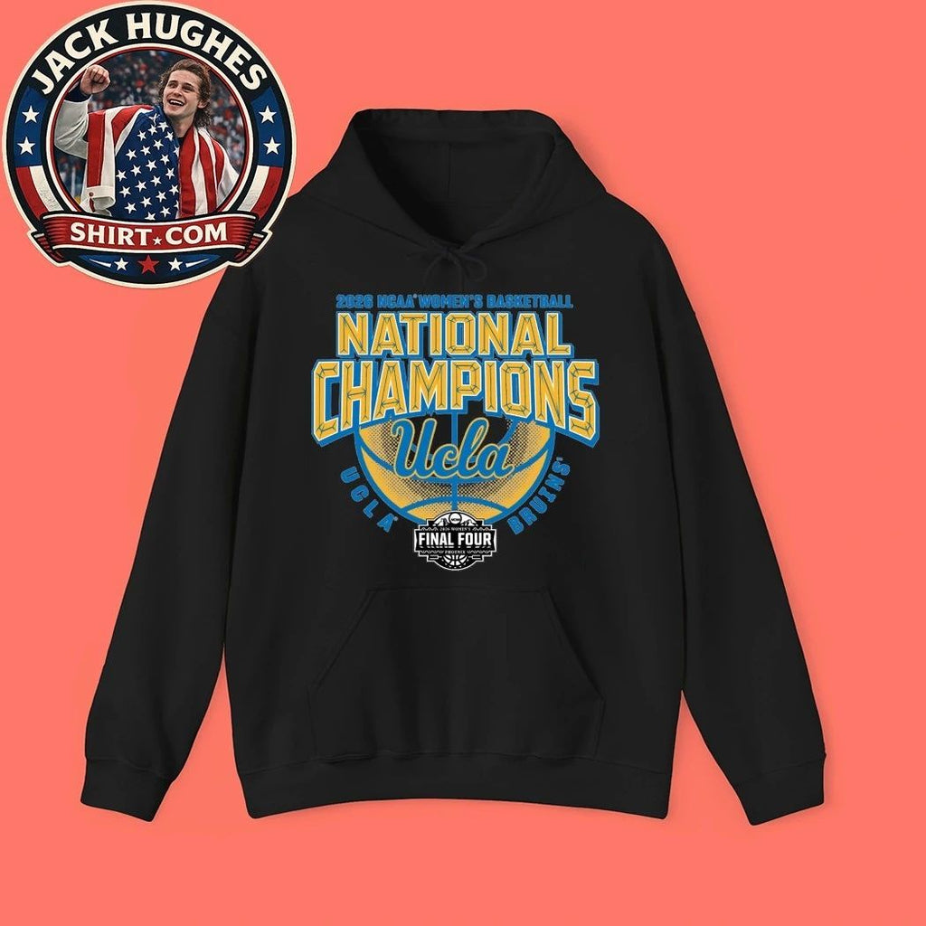 Original 2026 NCAA Women’s Basketball National Champions UCLA Bruins Final Four Phoenix Logo Shirt