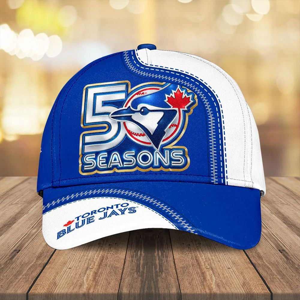 Toronto Blue Jays 50 Seasons Baseball Cap