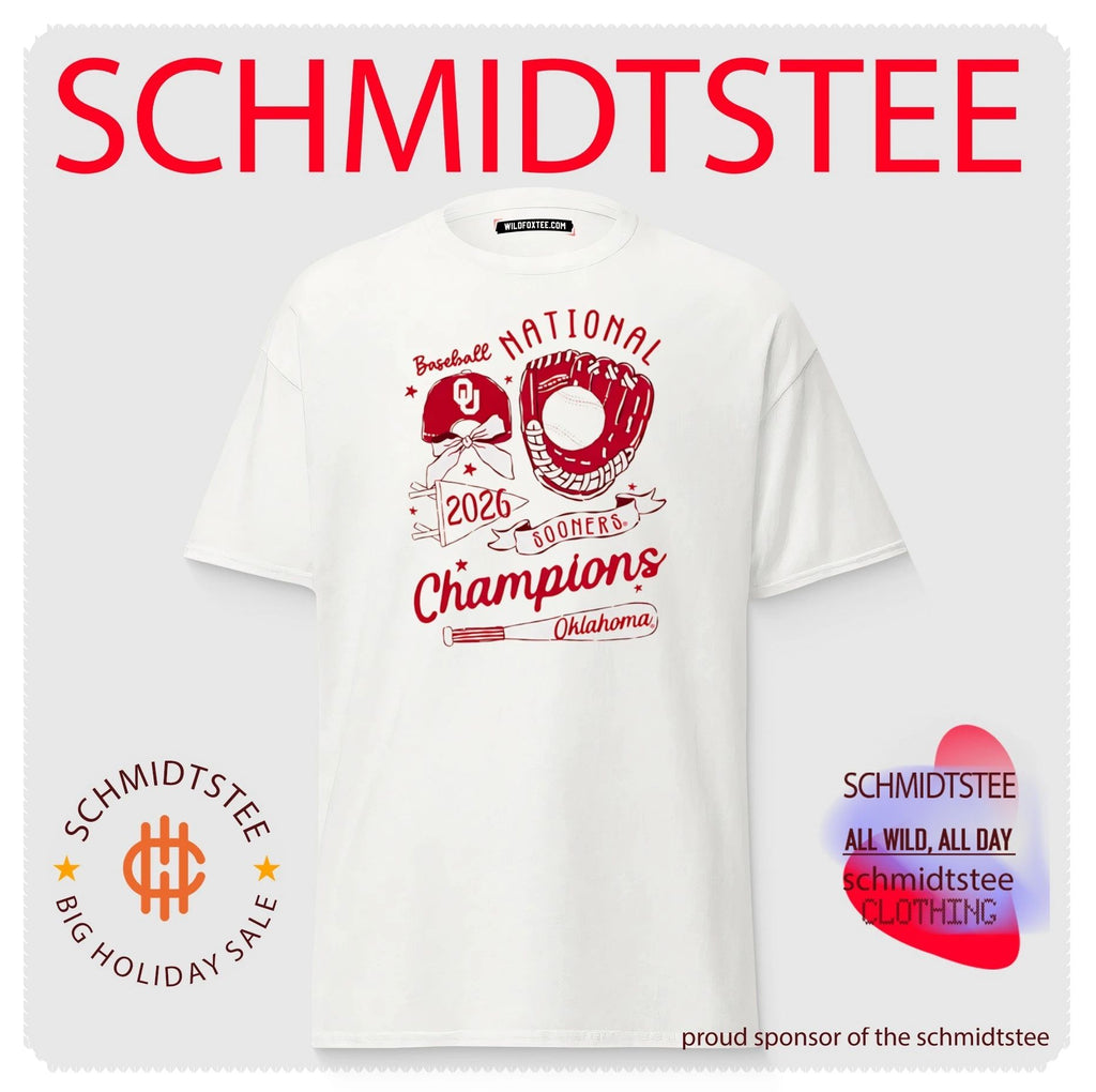 Oklahoma Sooners 2026 NCAA Baseball Men’s College World Series Champions Sketch Elements shirt