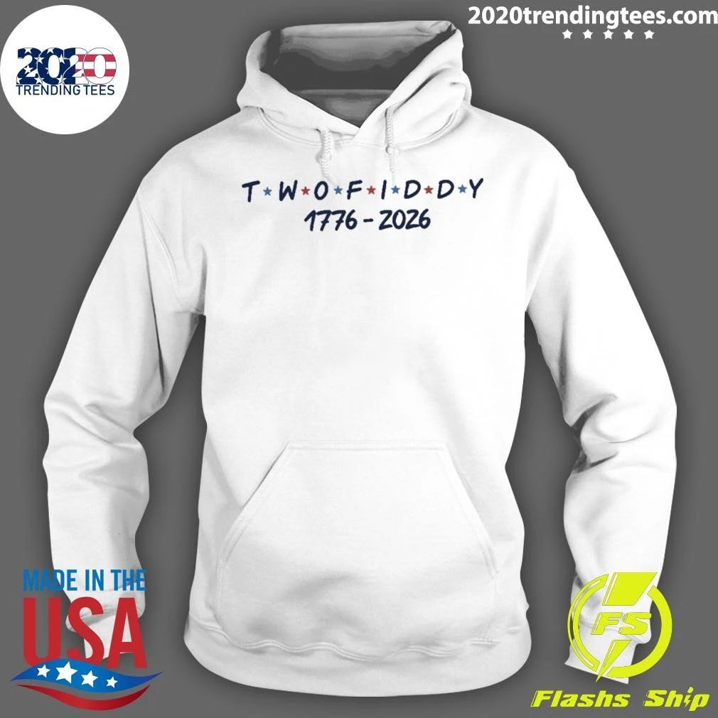 Two Fiddy 1776-2026 Friends Logo Shirt