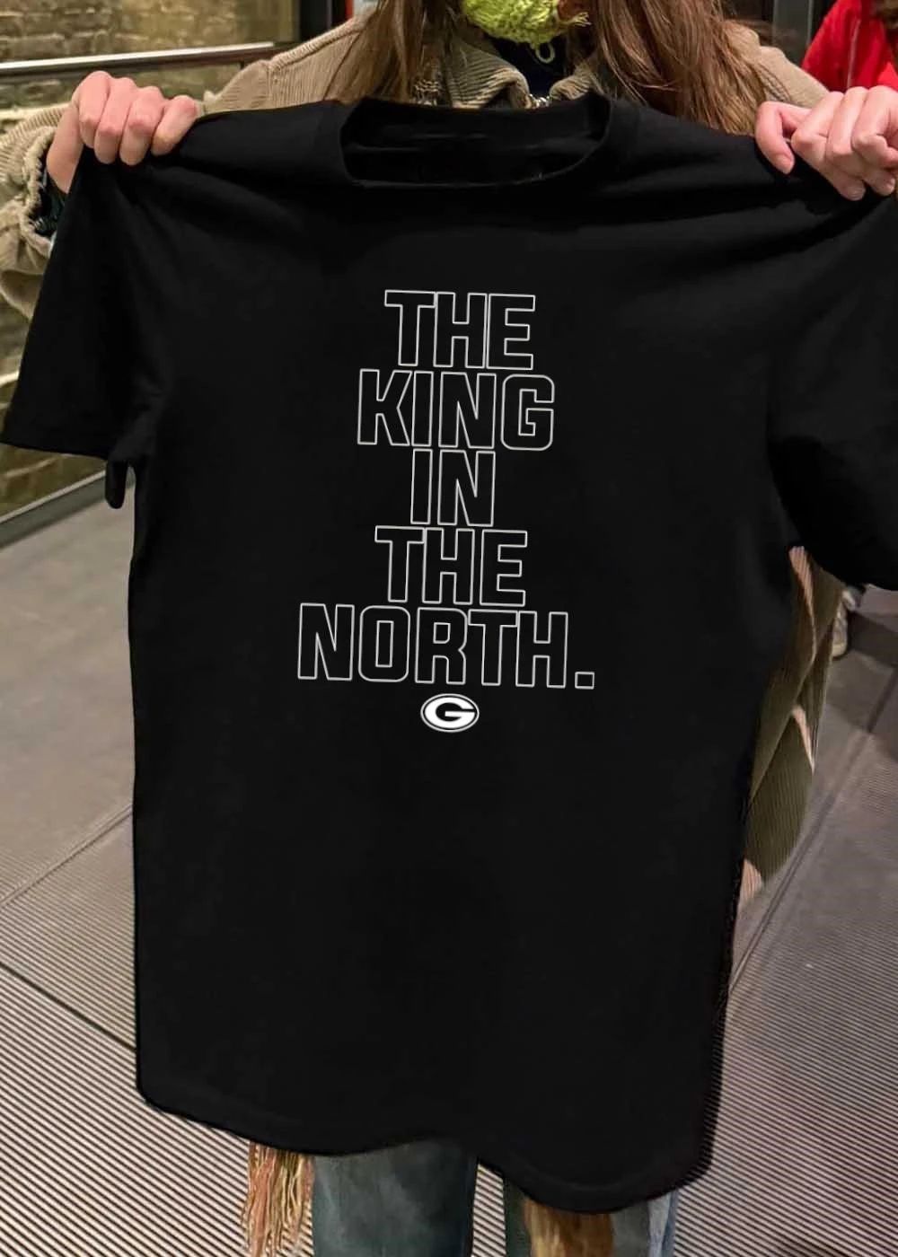 The King in the North Green Bay Packers shirt