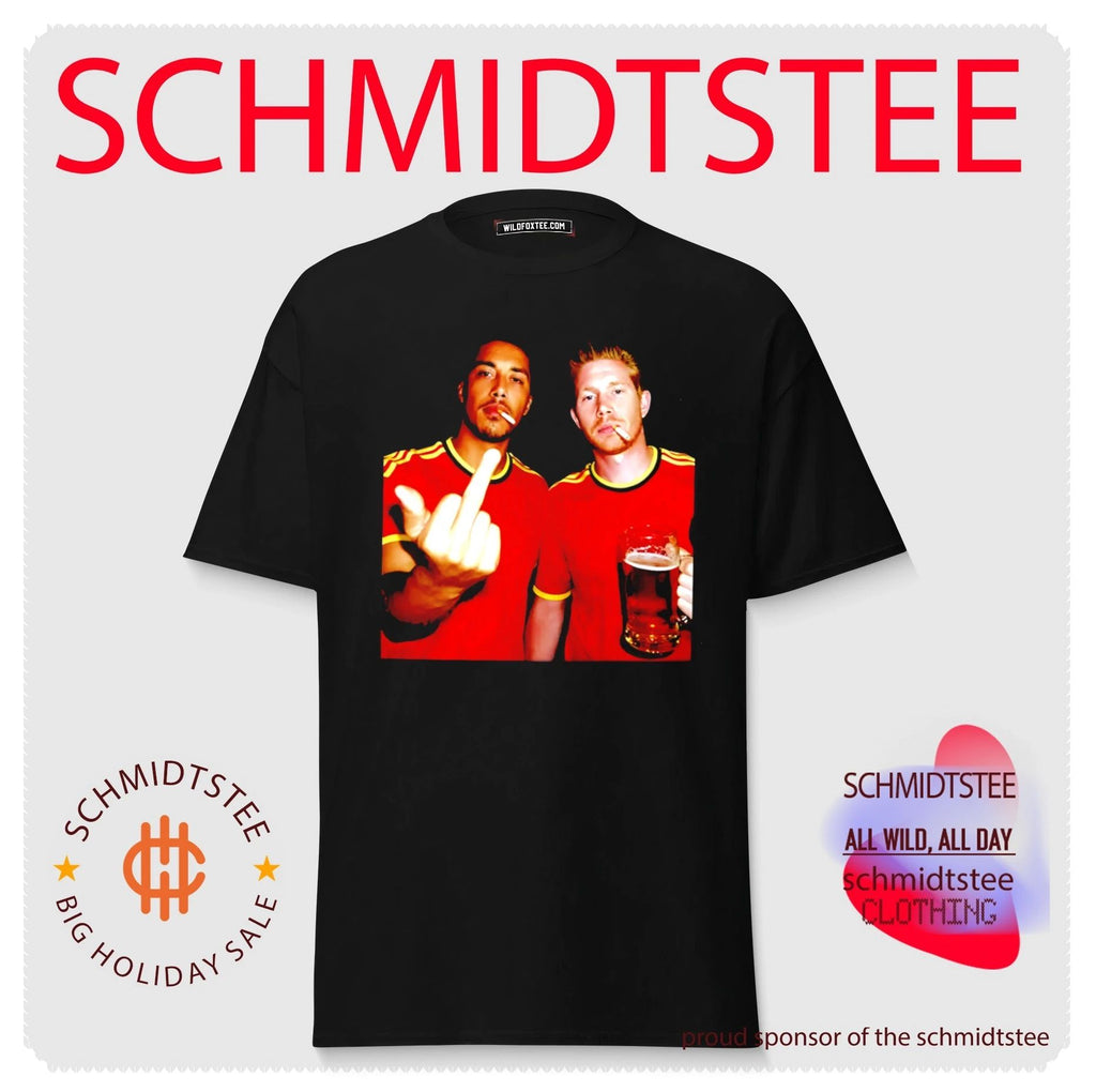Kevin De Bruyne and Radja Nainggolan Belgium National Team shirt