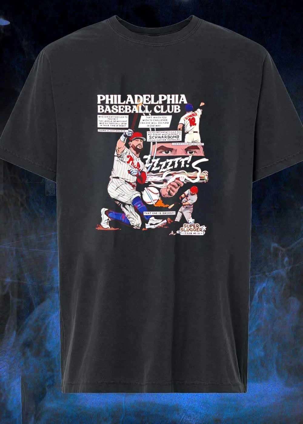 Kyle Schwarber Philadelphia Baseball Club Super Slugger T-Shirt