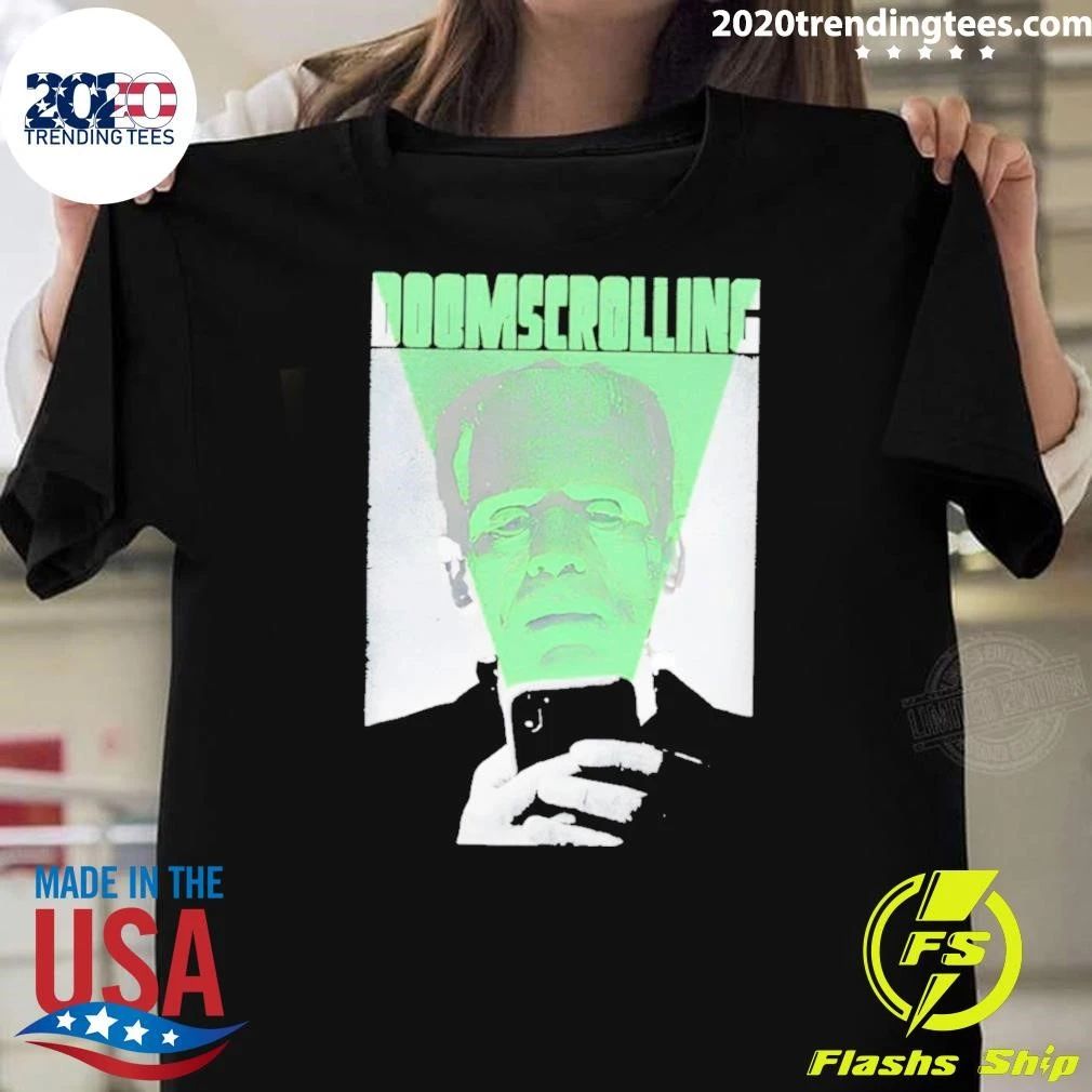 Frankenstein Doomscrolling Shirt