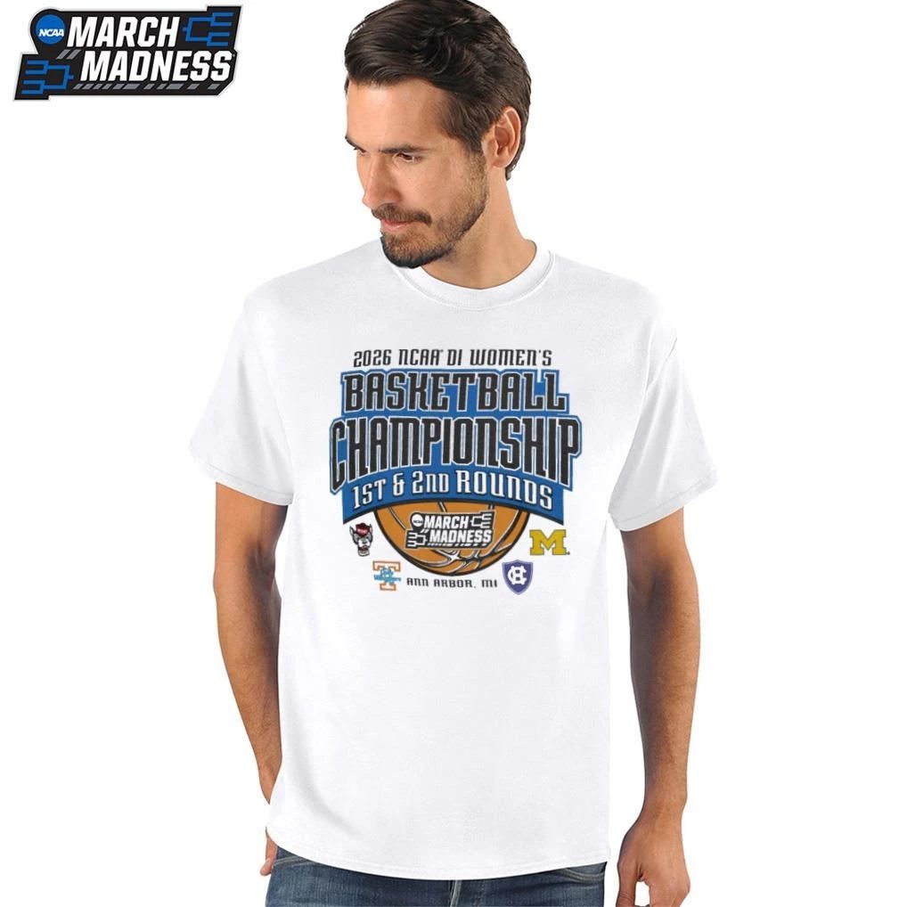 2026 NCAA Division I Women’s Basketball Championship 1st 2nd Round Ann Arbor, MI T-Shirt
