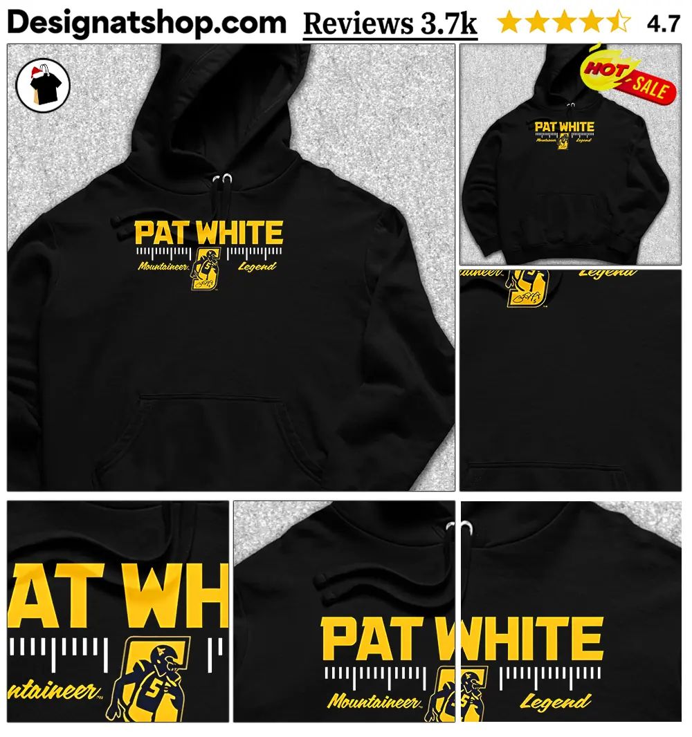 Pat White 84 West Virginia Mountaineers Retirement signature shirt