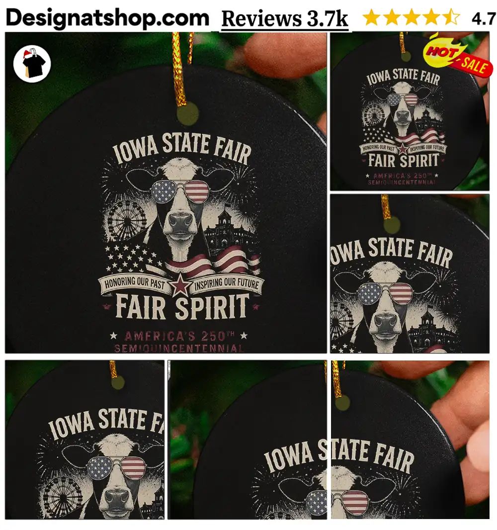 Cow Iowa State Fair honoring our past inspiring our future fair spirit shirt