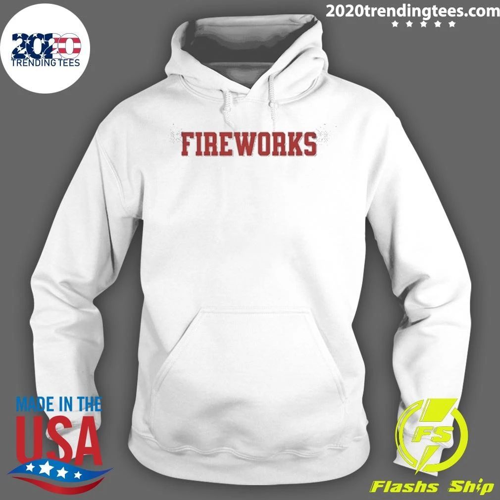 Fireworks America 250 Years 4th Of July Shirt