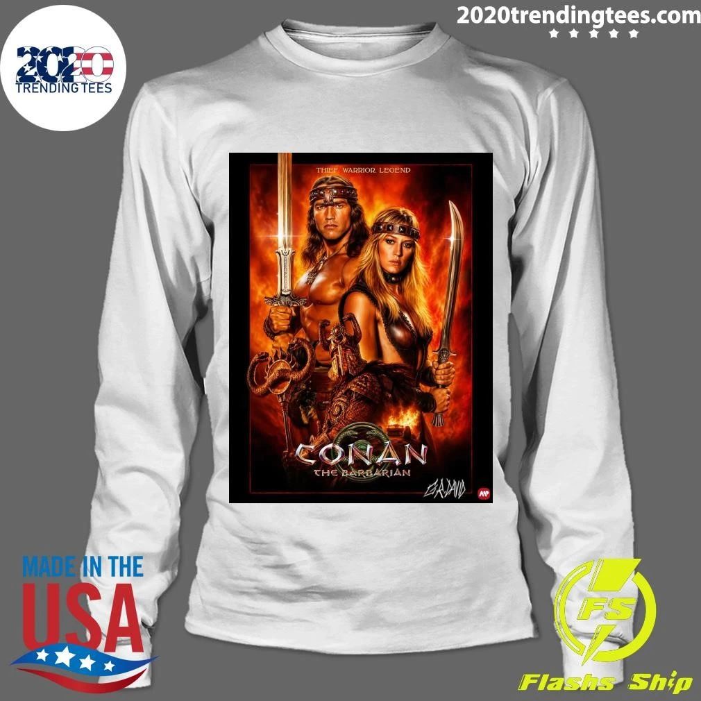 Thief. Warrior. Legend. Conan the Barbarian AMP Shirt
