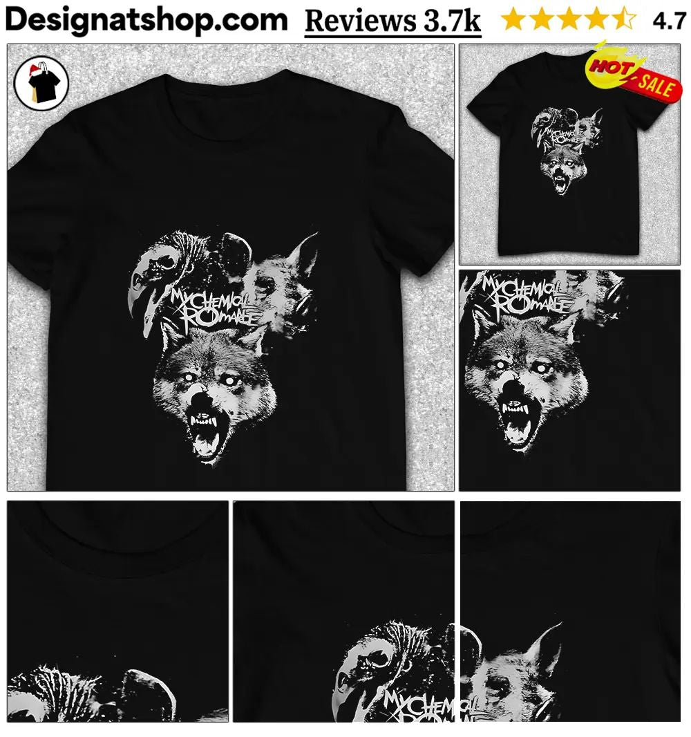 Vulture pig wolf My Chemical Romance shirt