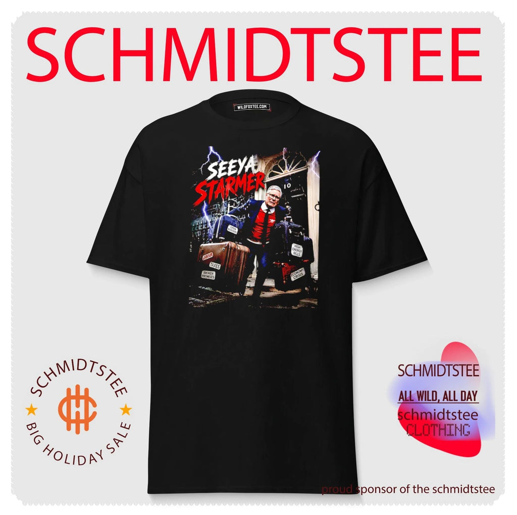 Seeya Starmer Prime Minister Quits Downing Street shirt