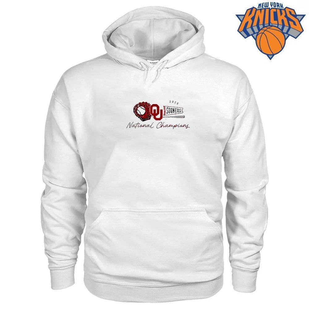 Oklahoma Sooners 2026 College World Series Champions Sketch T-Shirt