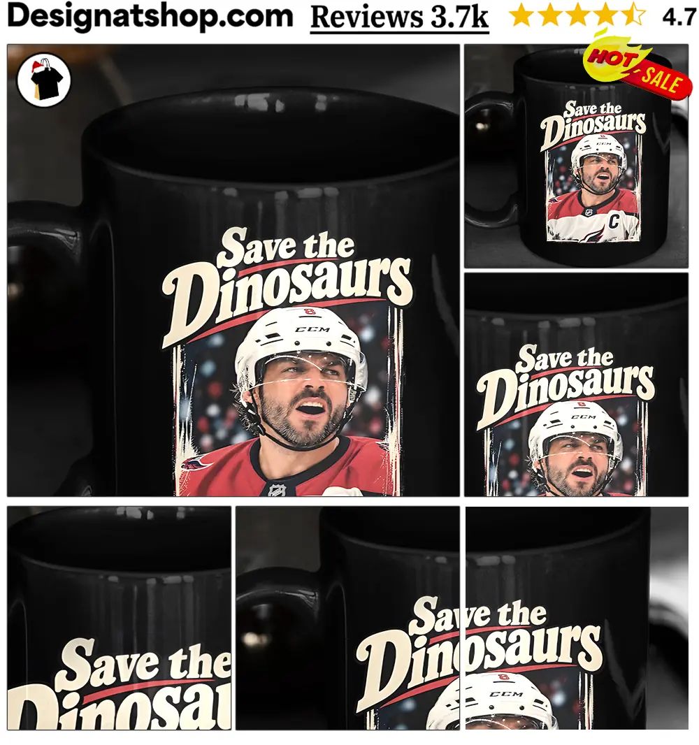 Scott Hunter save the dinosaurs shirt
