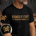 Professional Problem Solver Knower Of Stuff Fixer Of Things - Personalized T Shirt