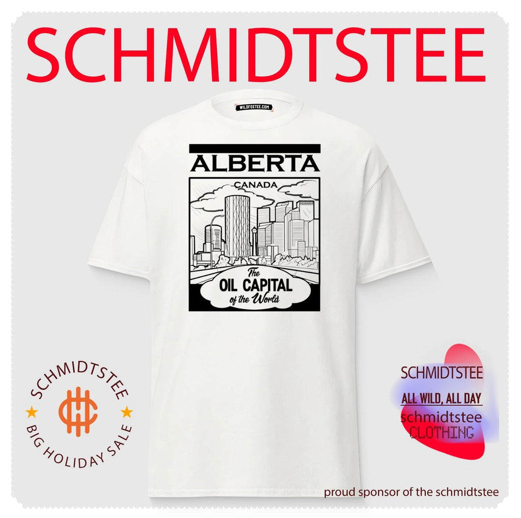 Alberta Canada The Oil Capital of the World Skyline shirt