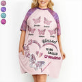 Blessed To Be Called Grandma - Personalized Women's Sleep Tee