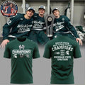 Michigan State Spartans 2026 B10 Regular Season Champions Logo Two Sided Shirt