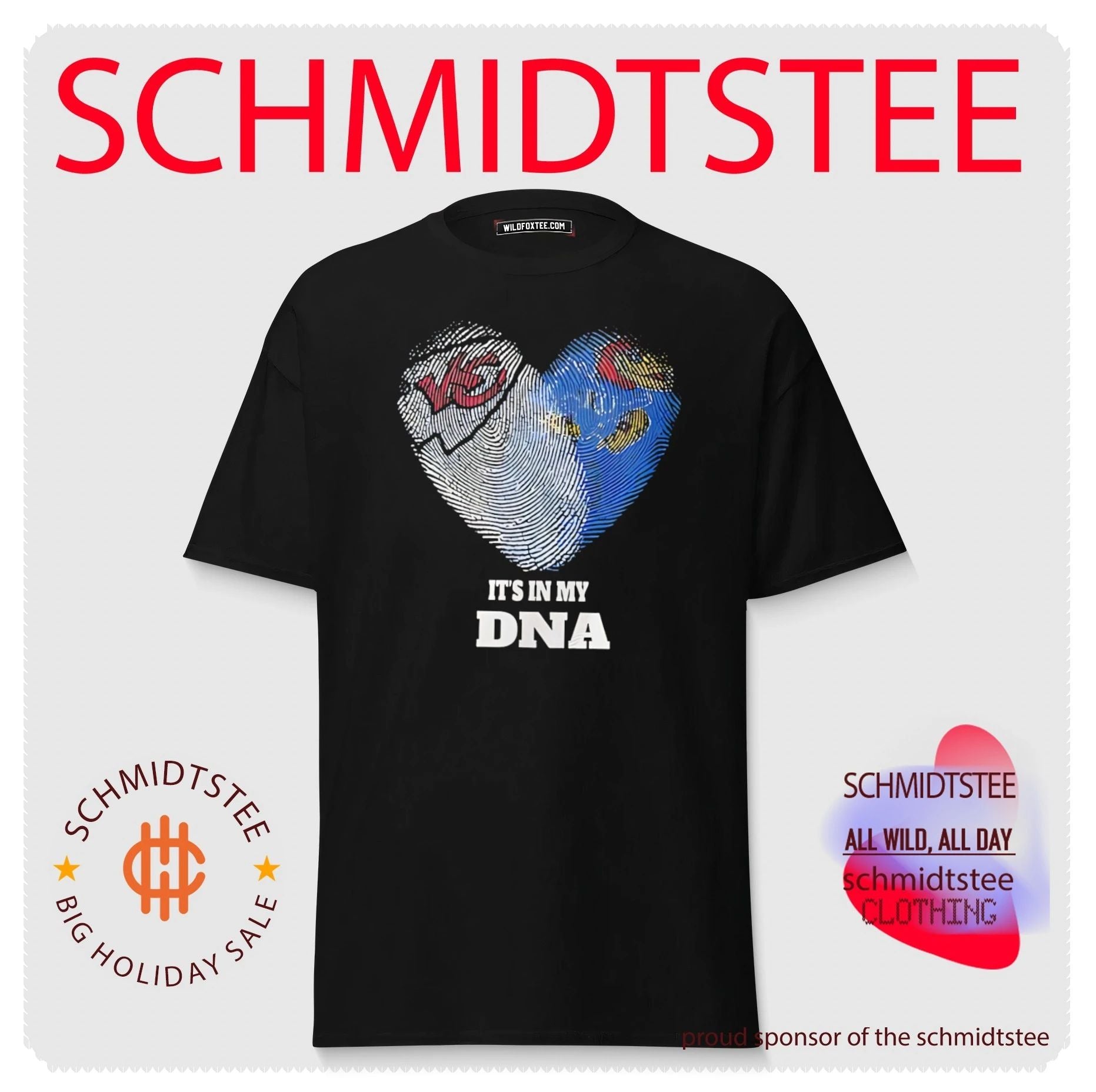 Kansas City Chiefs and Kansas Jayhawks it’s in my DNA shirt