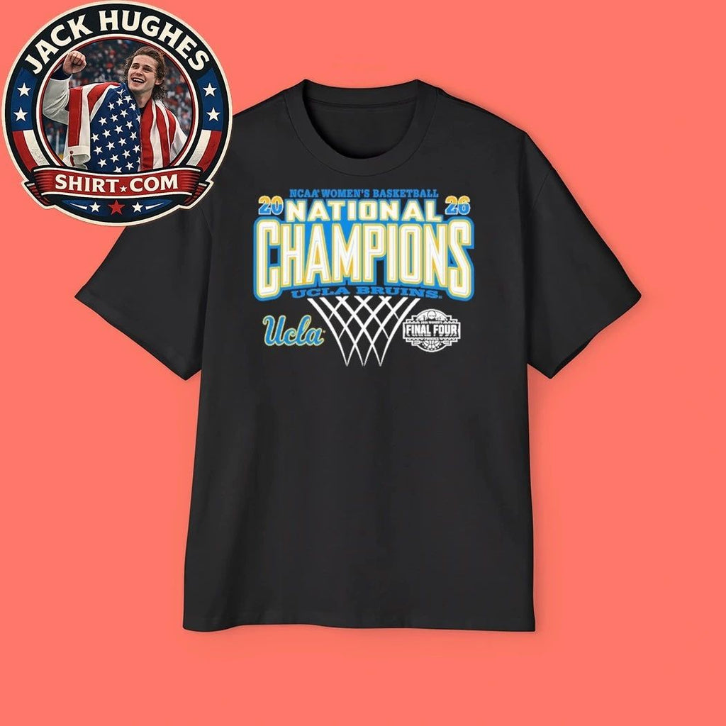 Original UCLA Bruins Blue 84 Unisex 2026 NCAA Women’s Basketball National Champions Bracket Logo T-Shirt