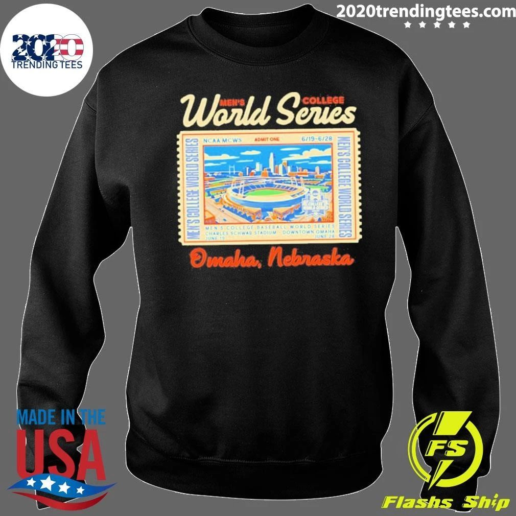 2026 Men’s College World Series Ticket Stadium Shirt