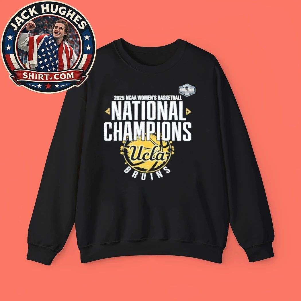 Original 2026 NCAA Women’s Basketball National Champions UCLA Bruins Logo Graphic T-Shirt