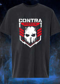 Contra Mercs Military Skull Tactical Graphic T-Shirt