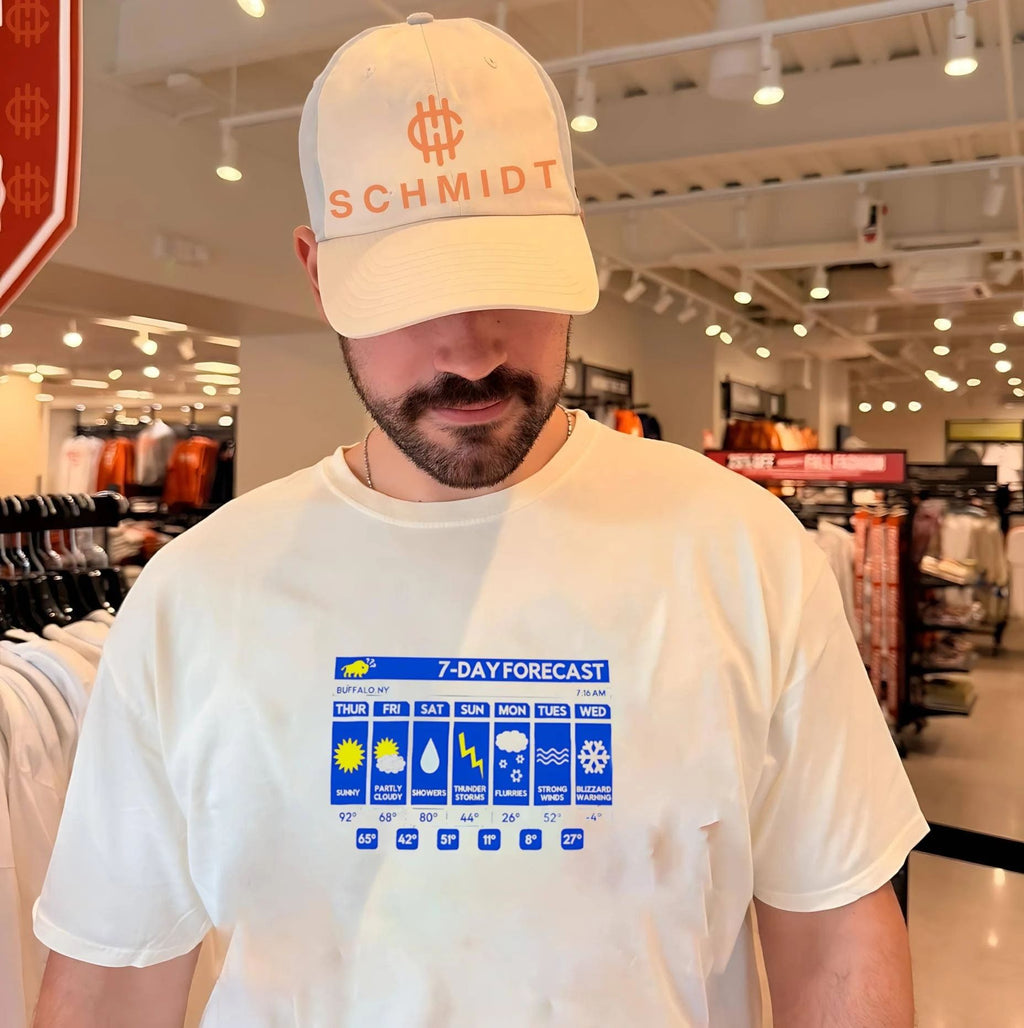 Buffalo NY 7-Day Forecast Weather Humor shirt