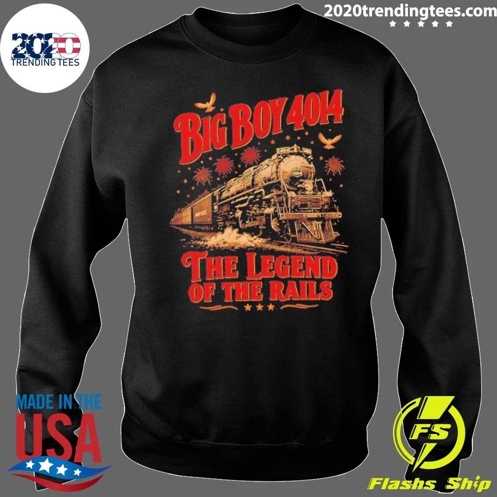 Big Boy 4014 Train Usa 250th Anniversary The Legend Of The Rails Shirt