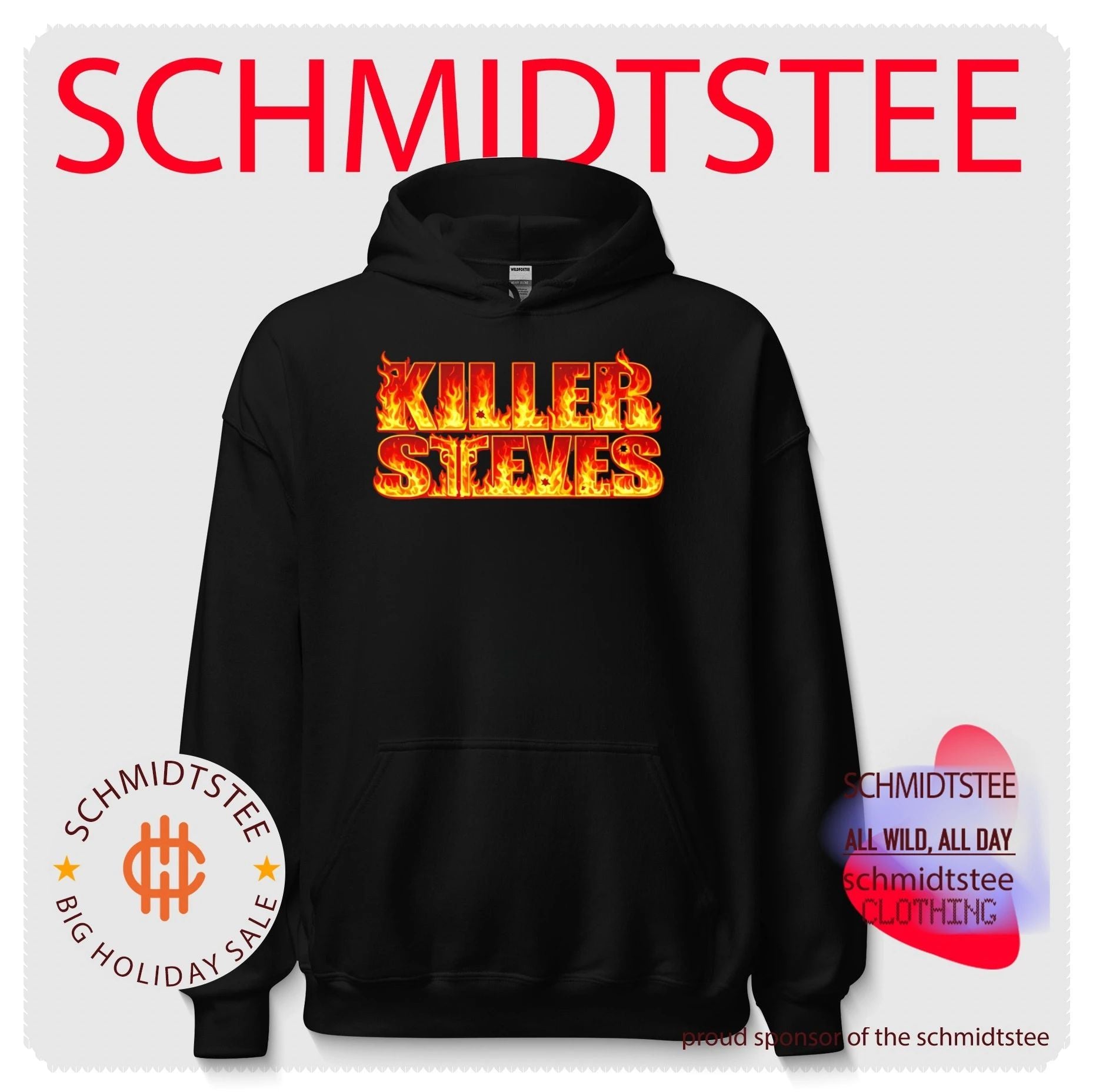 Killer Steves Kruz flame graphic shirt