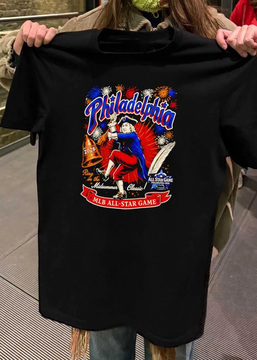 Philadelphia Midsummer Classic Ring in 2026 MLB ALL-STAR GAME T-Shirt