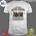 George Washington Benjamin Franklin Thomas Jefferson John Adams National Champions Liberty Legends Shirt