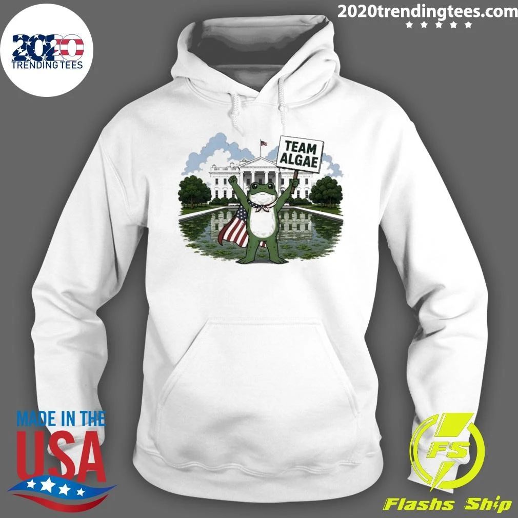 Frog Team Algae Fdt Make Algae Great Again Patriotic American Flag 2026 Shirt