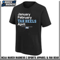 UNC Tar Heels Men’s and Women’s Basketball 2026 March Madness Month T-Shirt