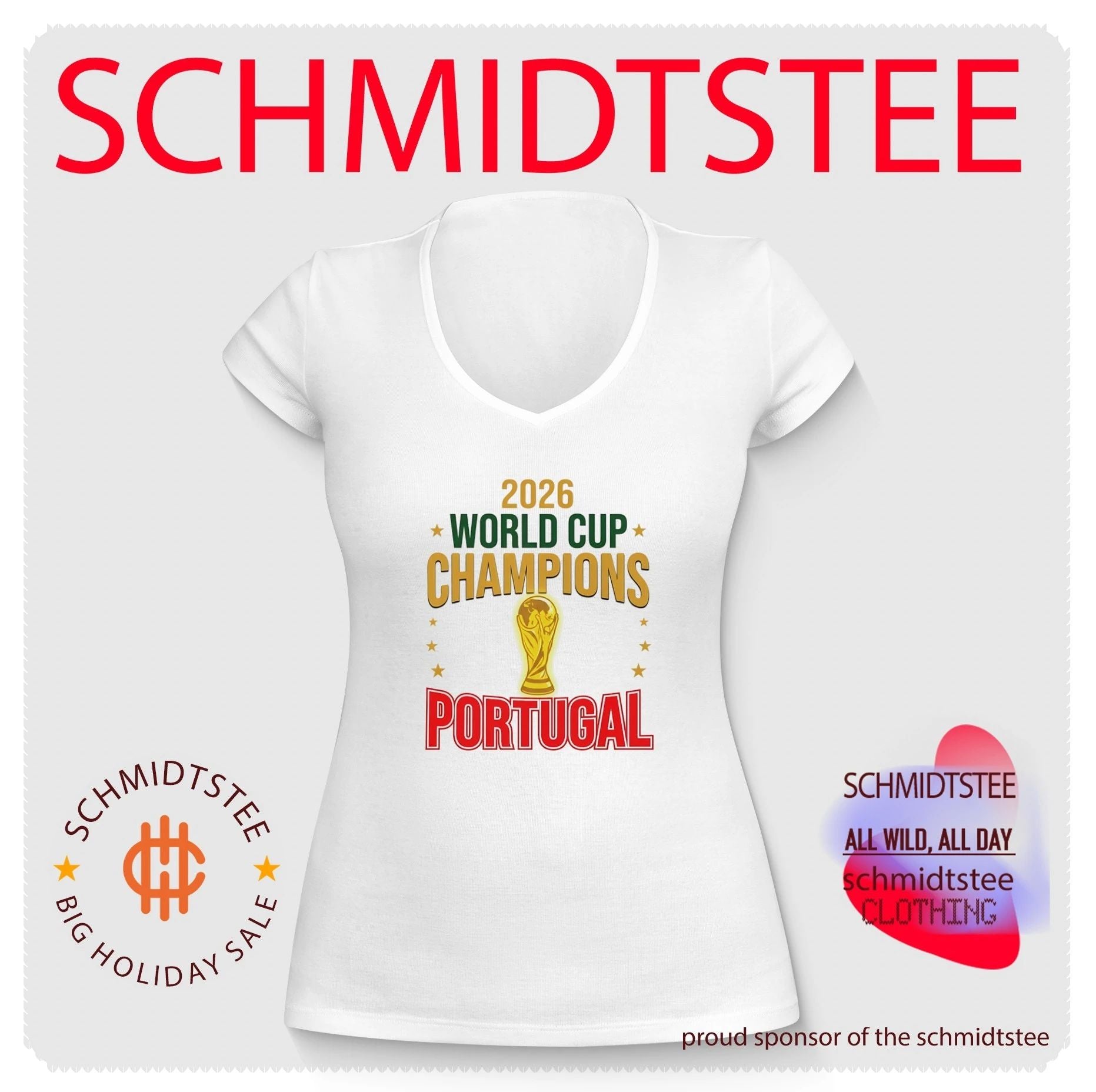 2026 World Cup Champions Portugal Football Soccer shirt