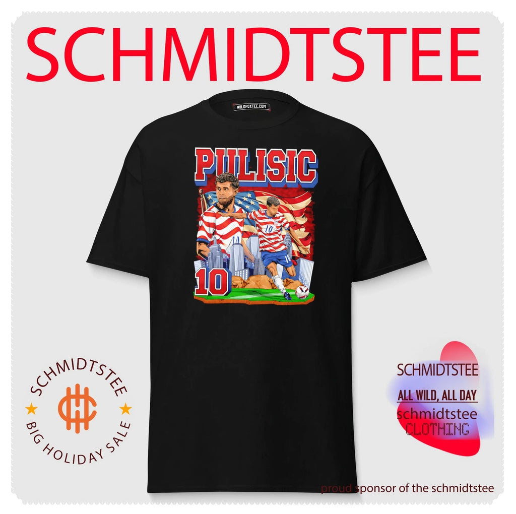 Christian Pulisic USMNT Soccer Star Number 10 art shirt