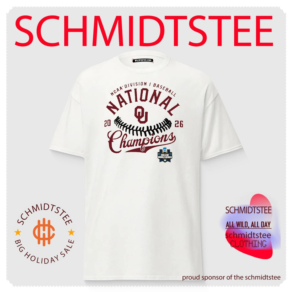 Oklahoma Sooners 2026 NCAA Baseball MCWS Champions Boomer Sooner shirt