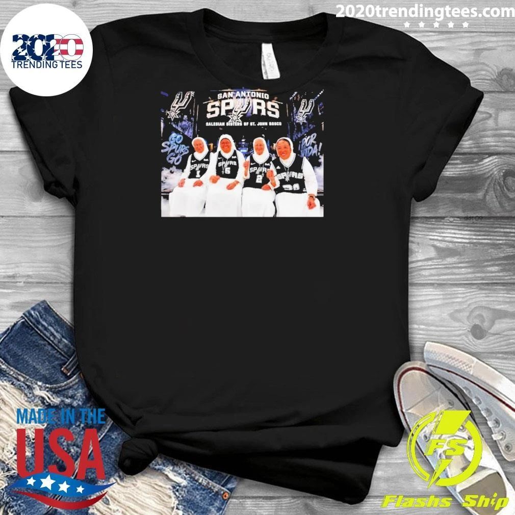San Antonio Spurs Nuns Salesian Sisters Of St John Bosco Shirt