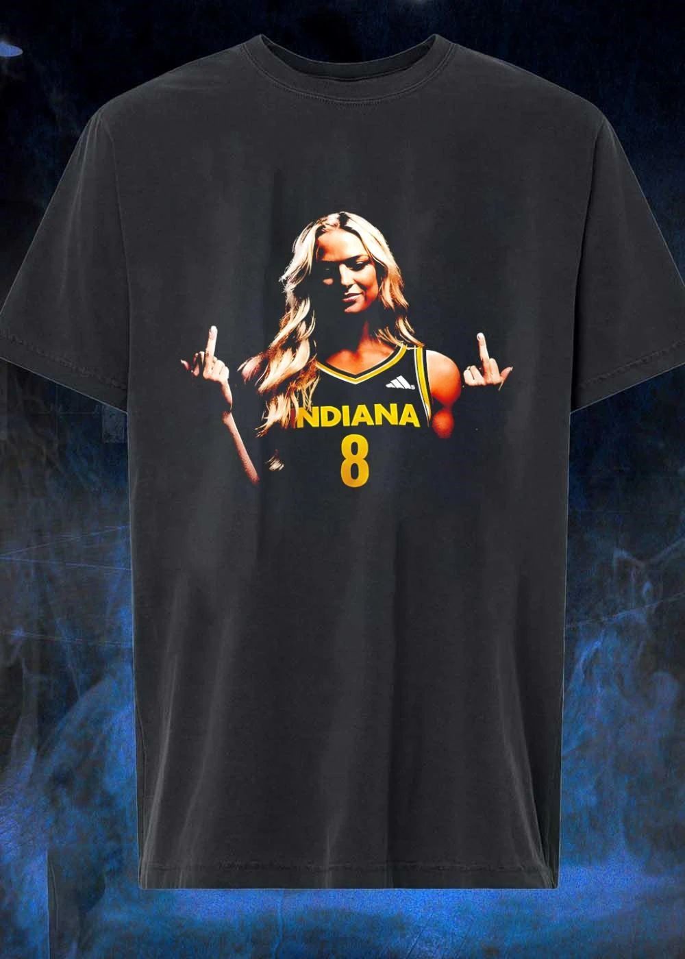 Indiana Basketball Player Flipping Off Fans Indiana Shirt