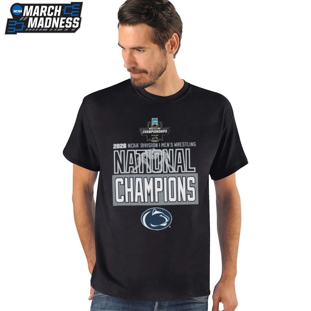 Penn State Nittany Lions 2026 NCAA Men’s Wrestling National Champions T-Shirt