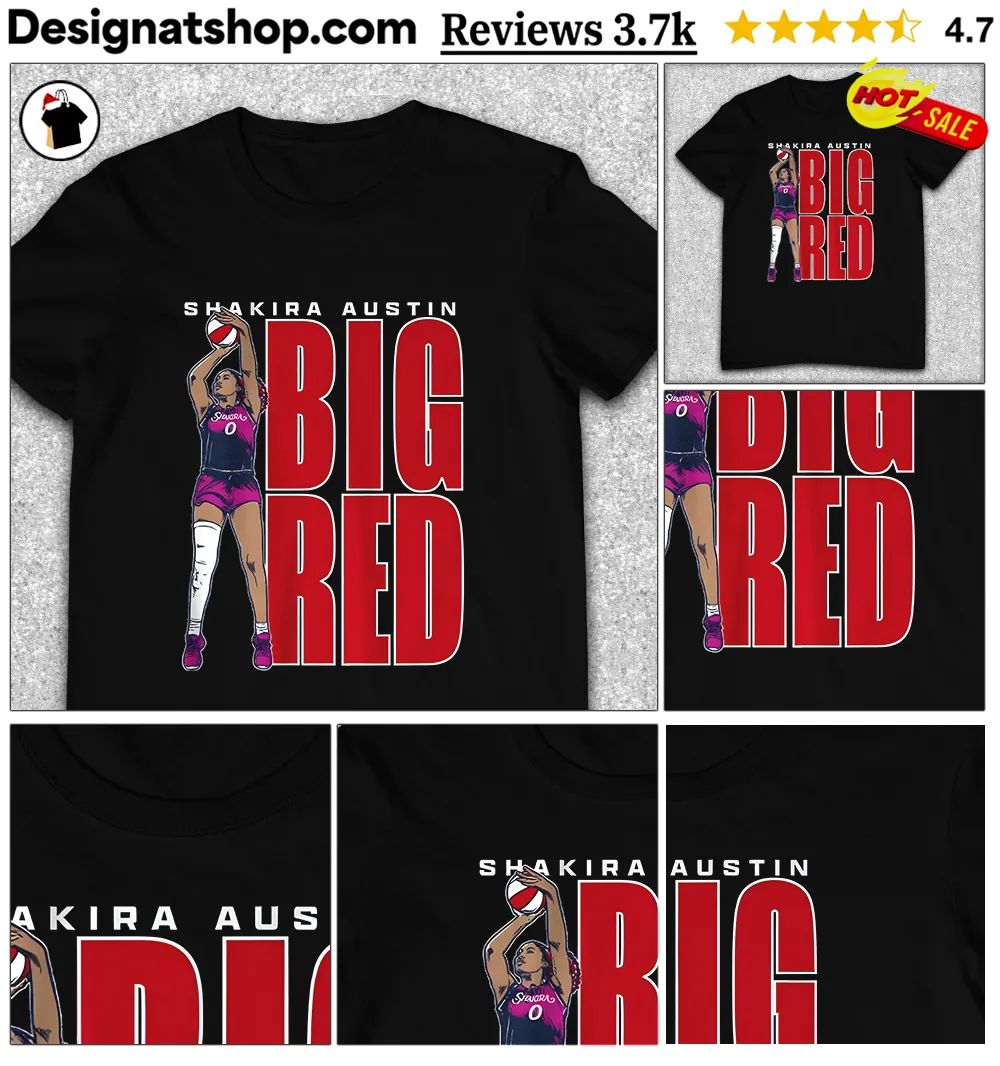 Shakira Austin Big Red Washington DC shirt
