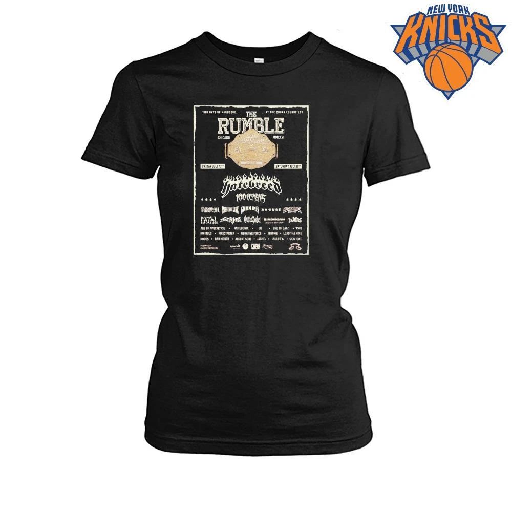The Rumble Chicago 2026 Hatebreed 100 Demons Heavyweight Wrestling Champion Shirt