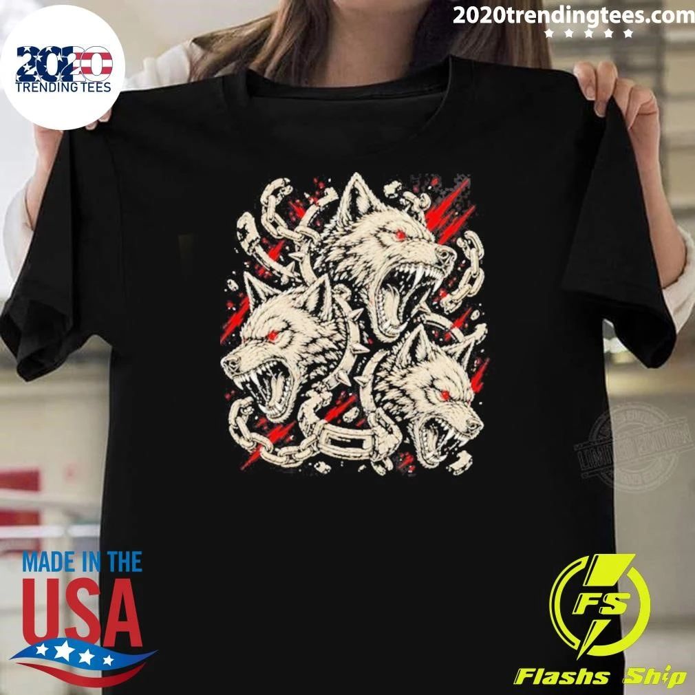 Three-headed Wolf Cerberus Mythology Shirt