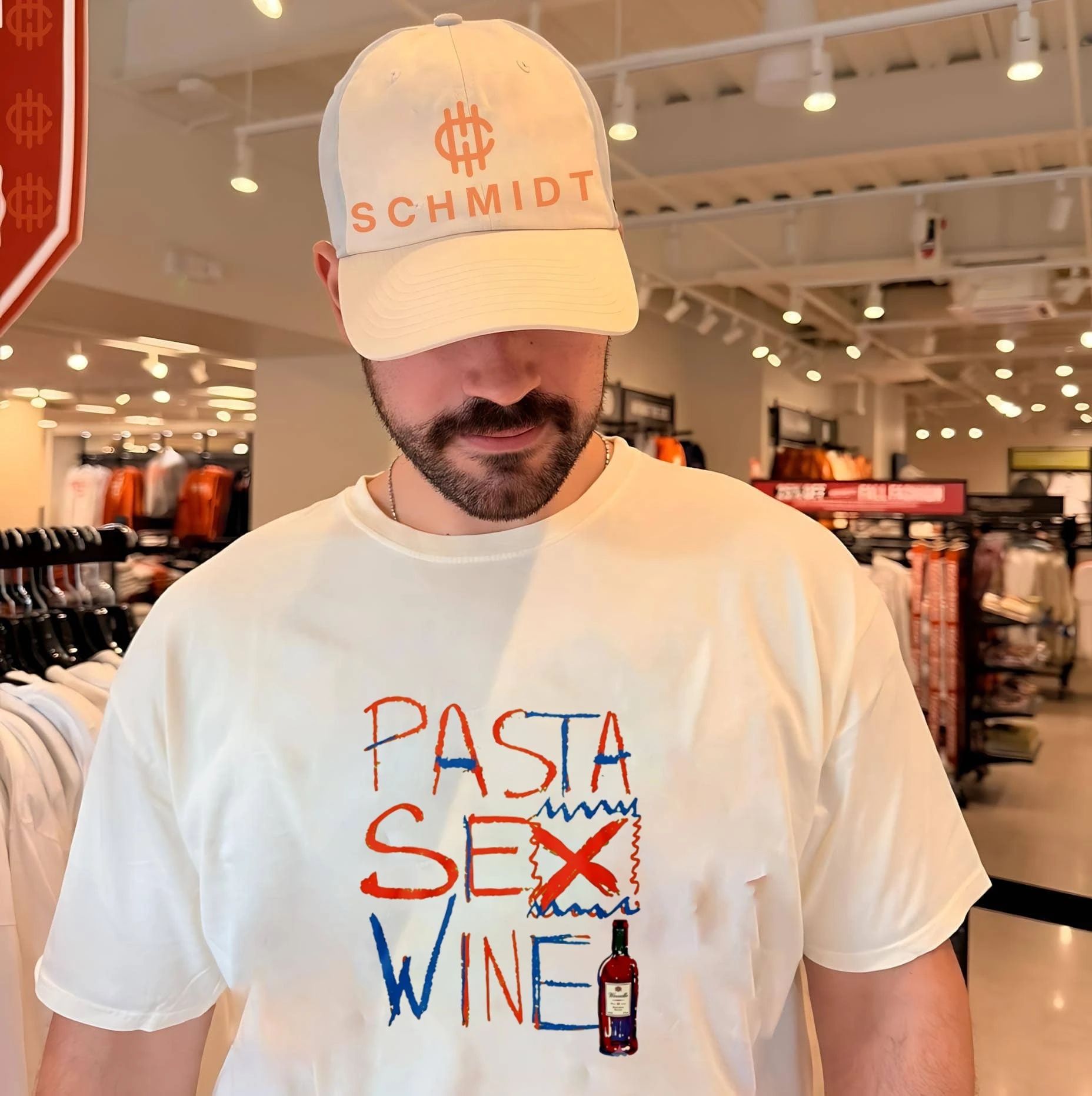 Pasta Sex Wine Aesthetic Trendy Slogan Shirt