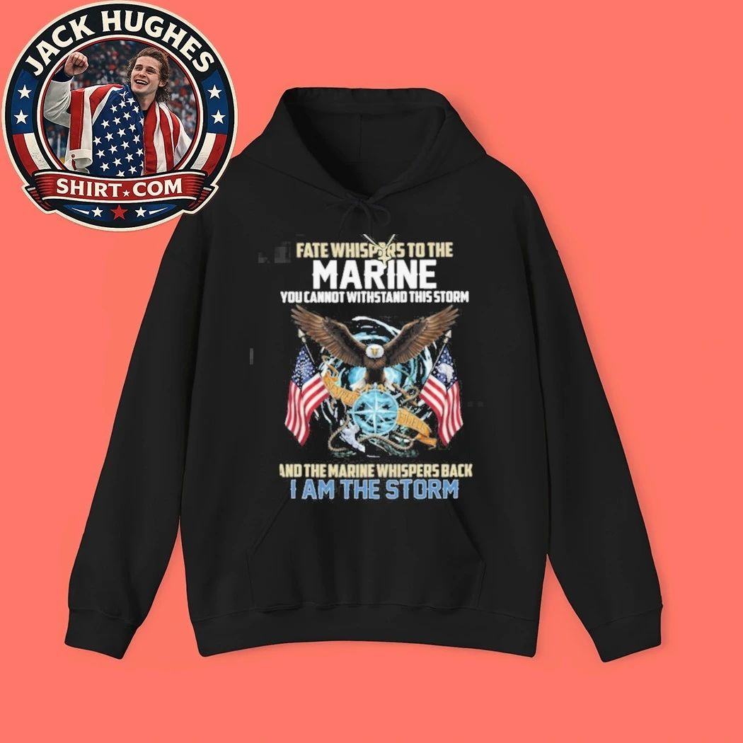 Marine Corps I Am The Storm Semper Fidelis Eagle Amp Compass Shirt