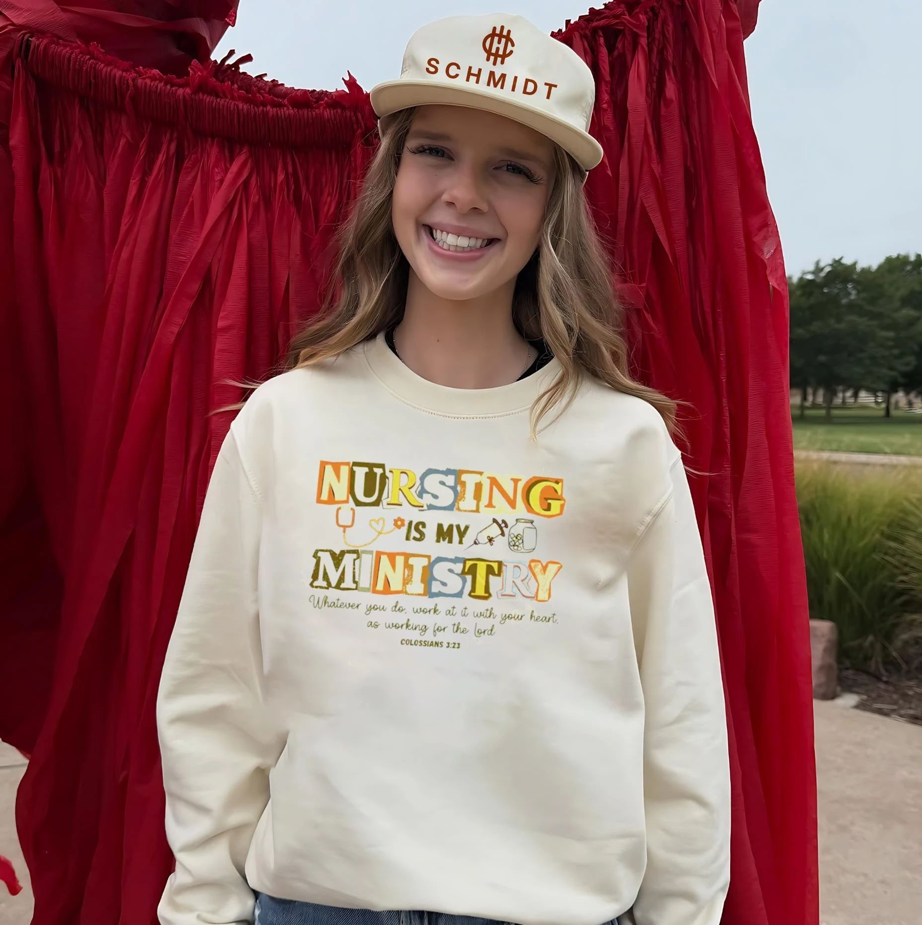 Nursing Is My Ministry Colossians 3 23 nurse shirt